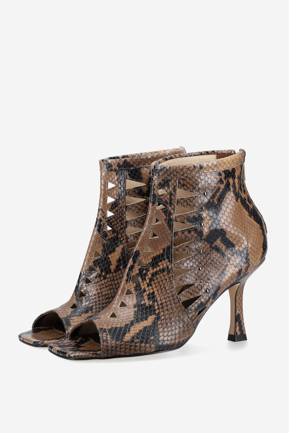 Blue light pitone heels