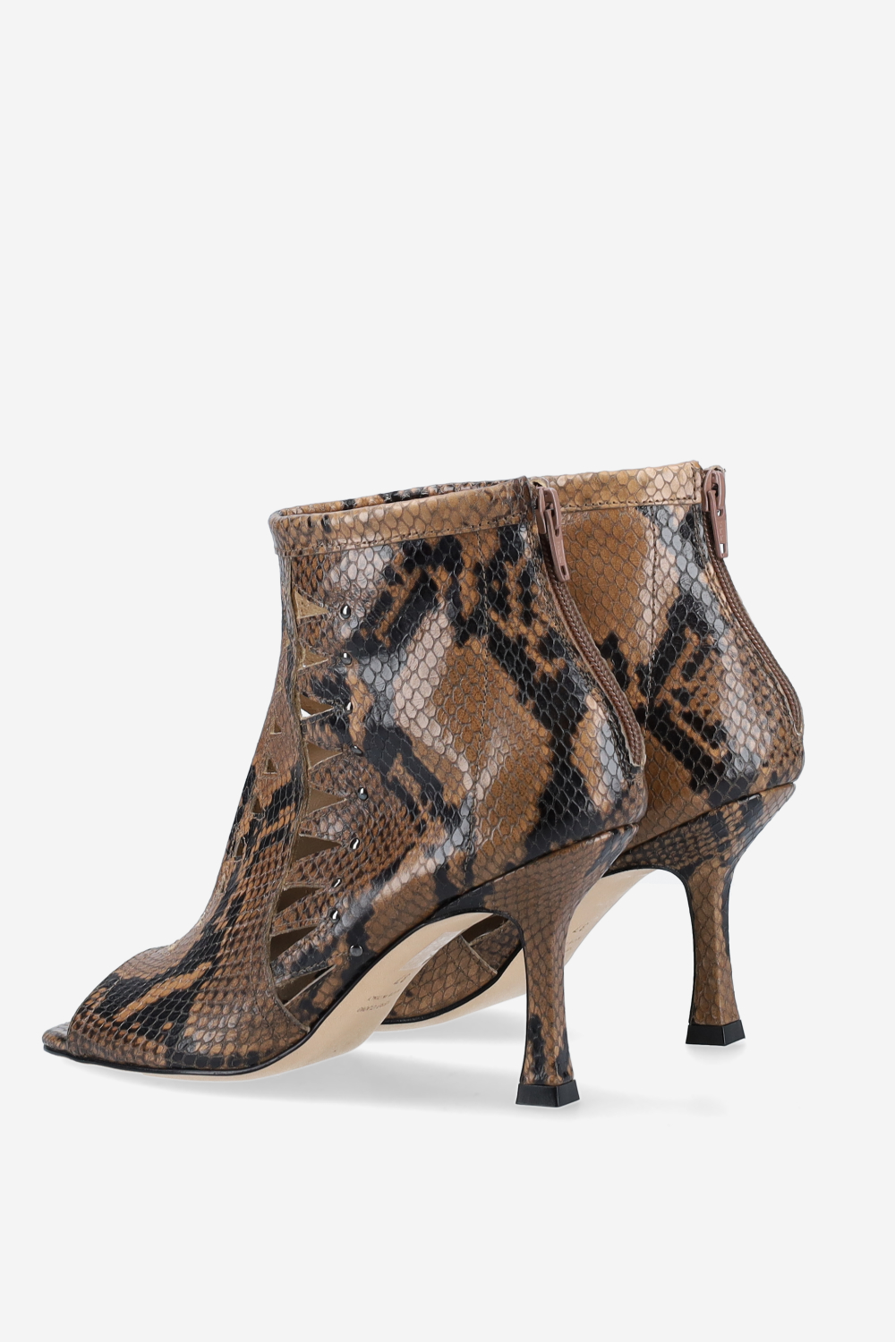 Blue light pitone heels