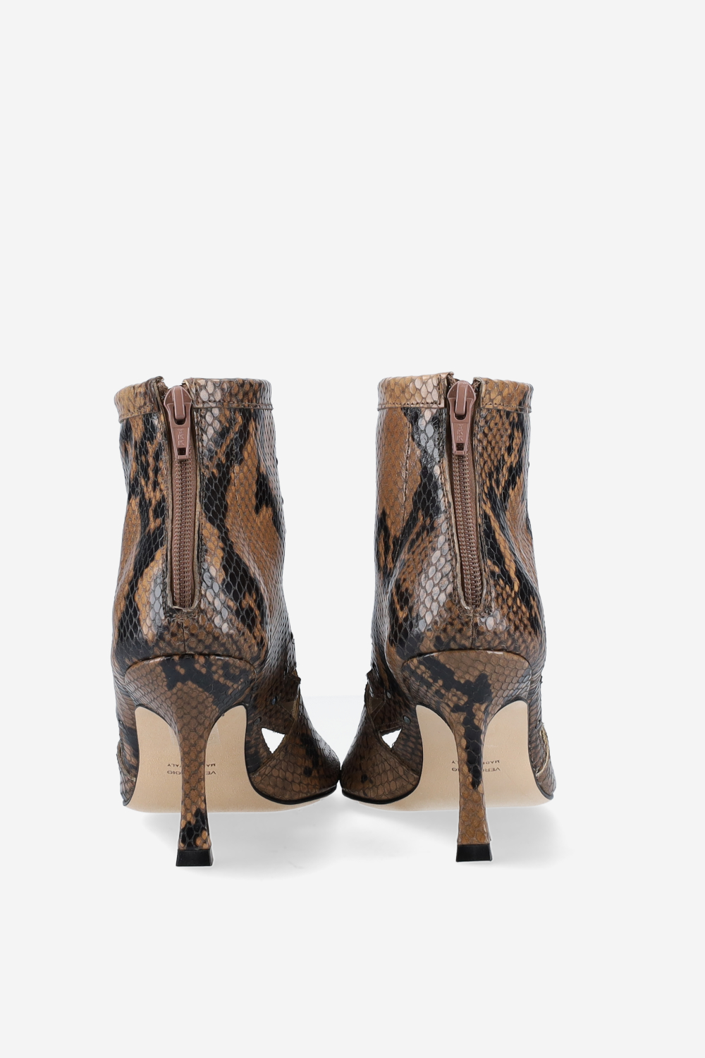 Blue light pitone heels