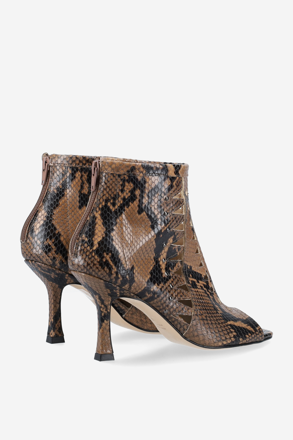 Blue light pitone heels