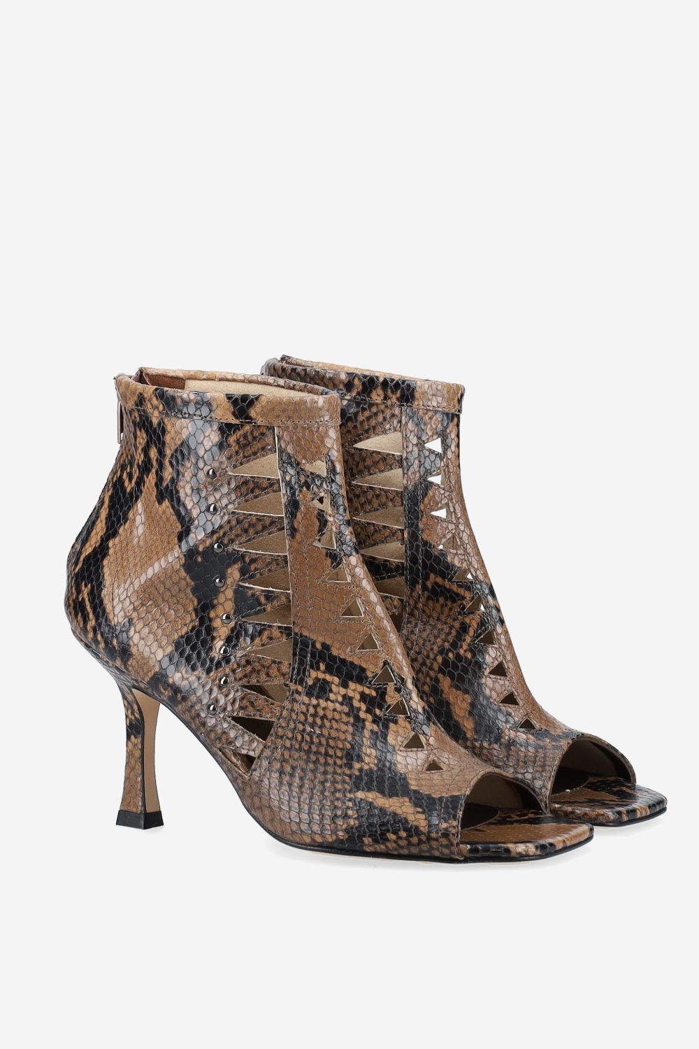 Rotue - Blue light pitone heels