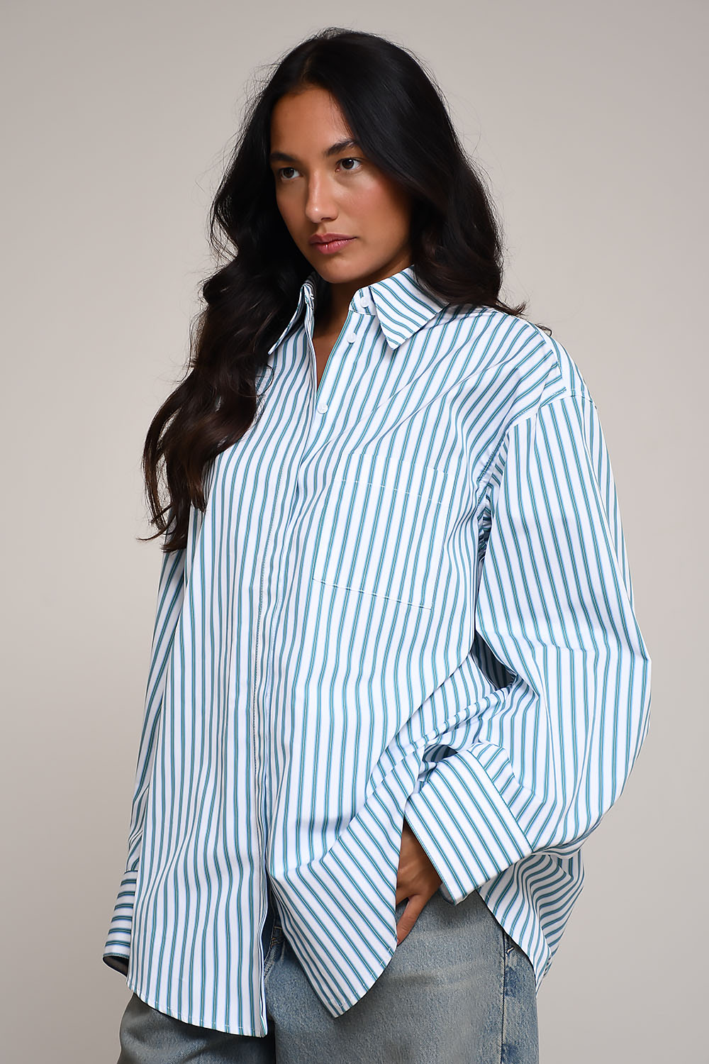 Façon Jacmin - Carel striped ample shirt
