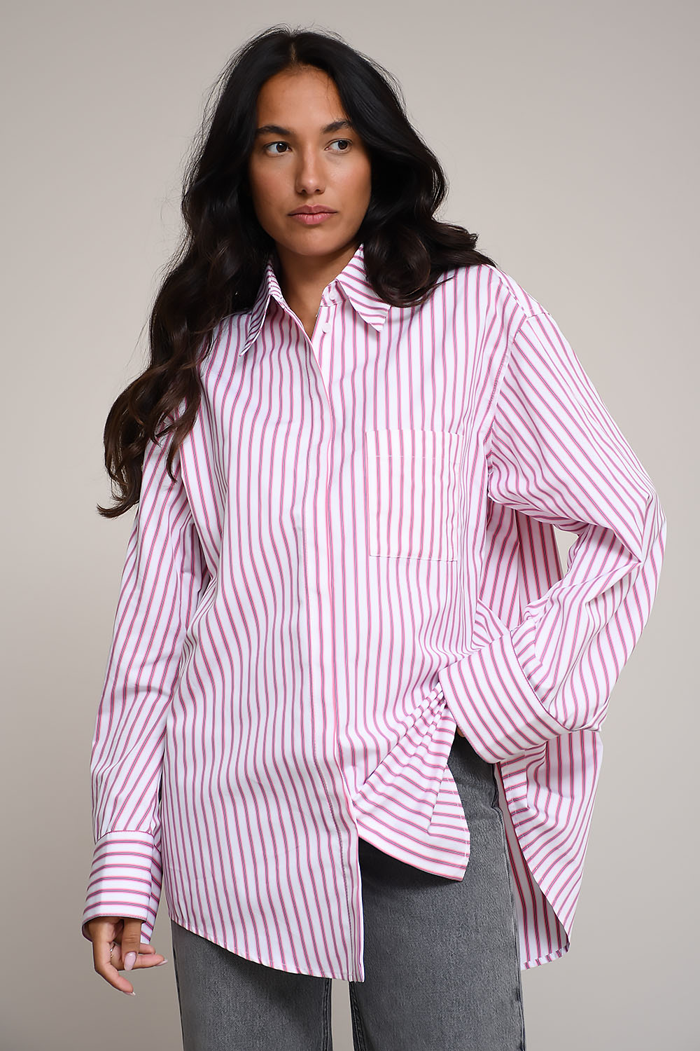Façon Jacmin - Carel striped ample shirt