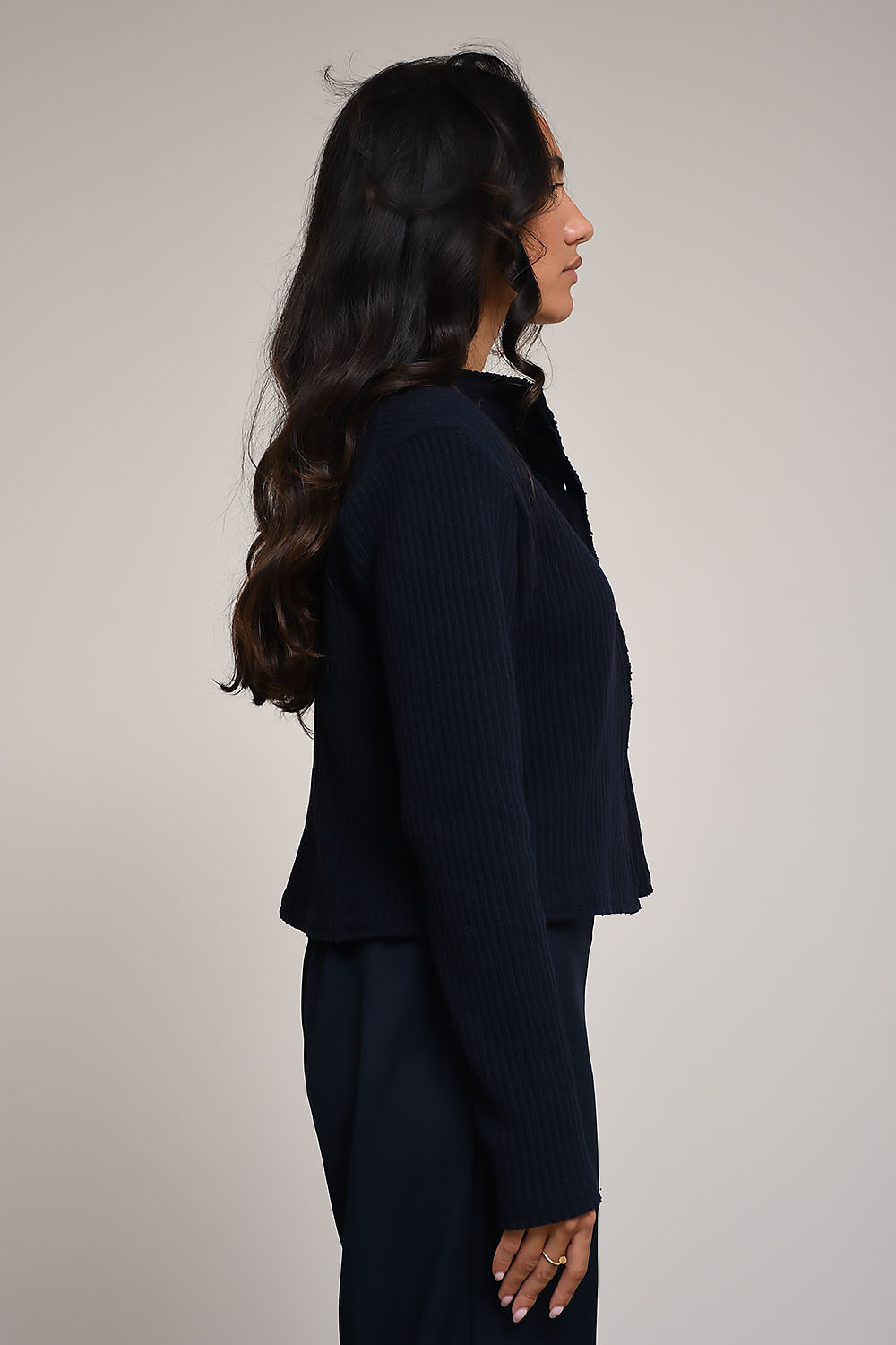 Façon Jacmin - Tressy asymetrical cardigan