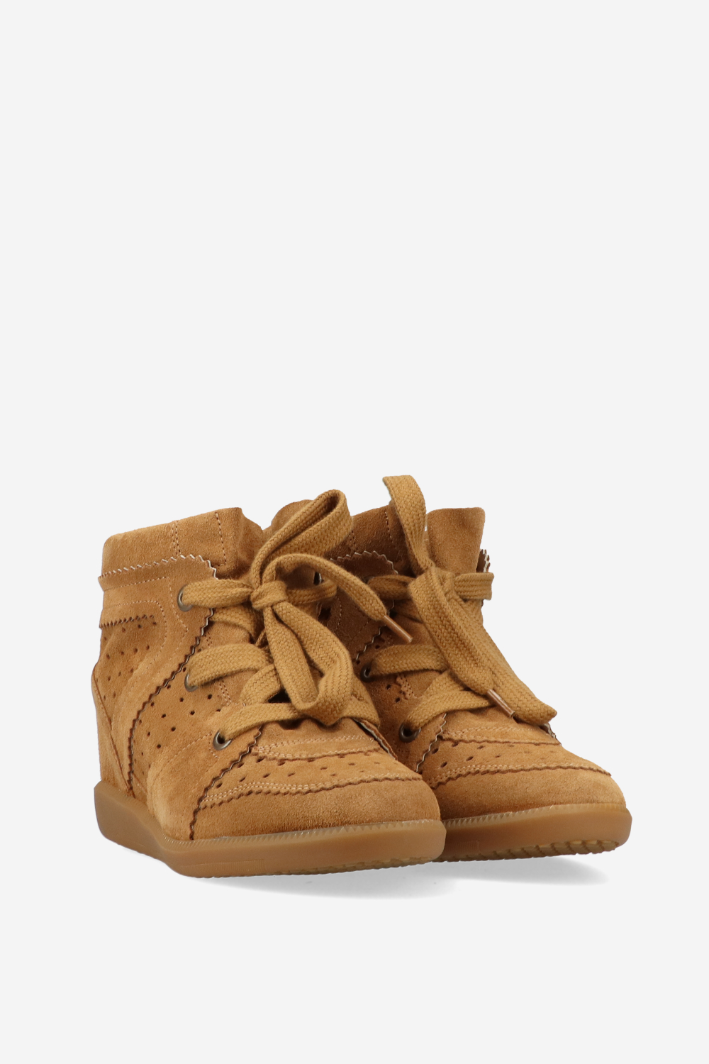 Bobby suede build-in sneakers