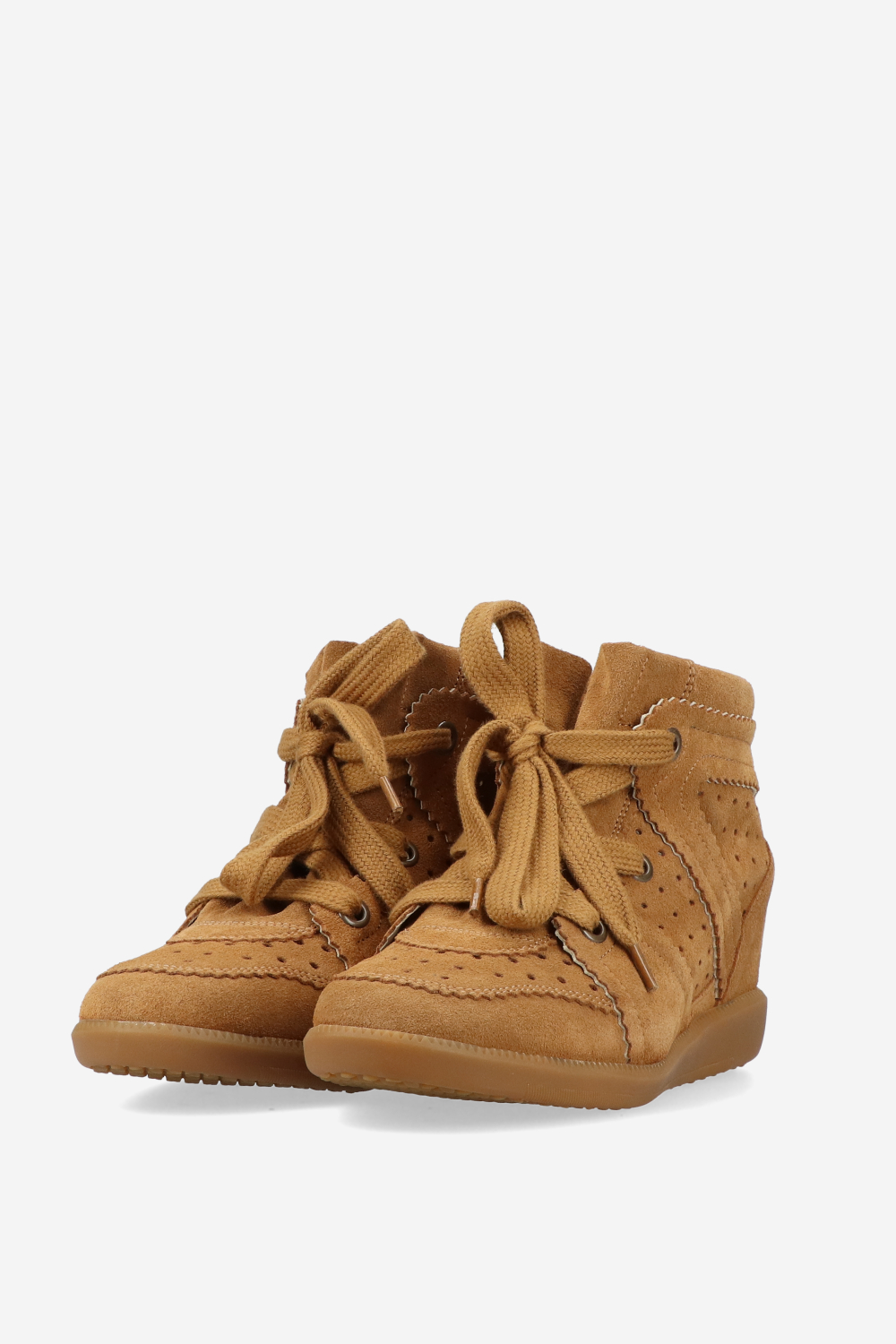 Bobby suede build-in sneakers