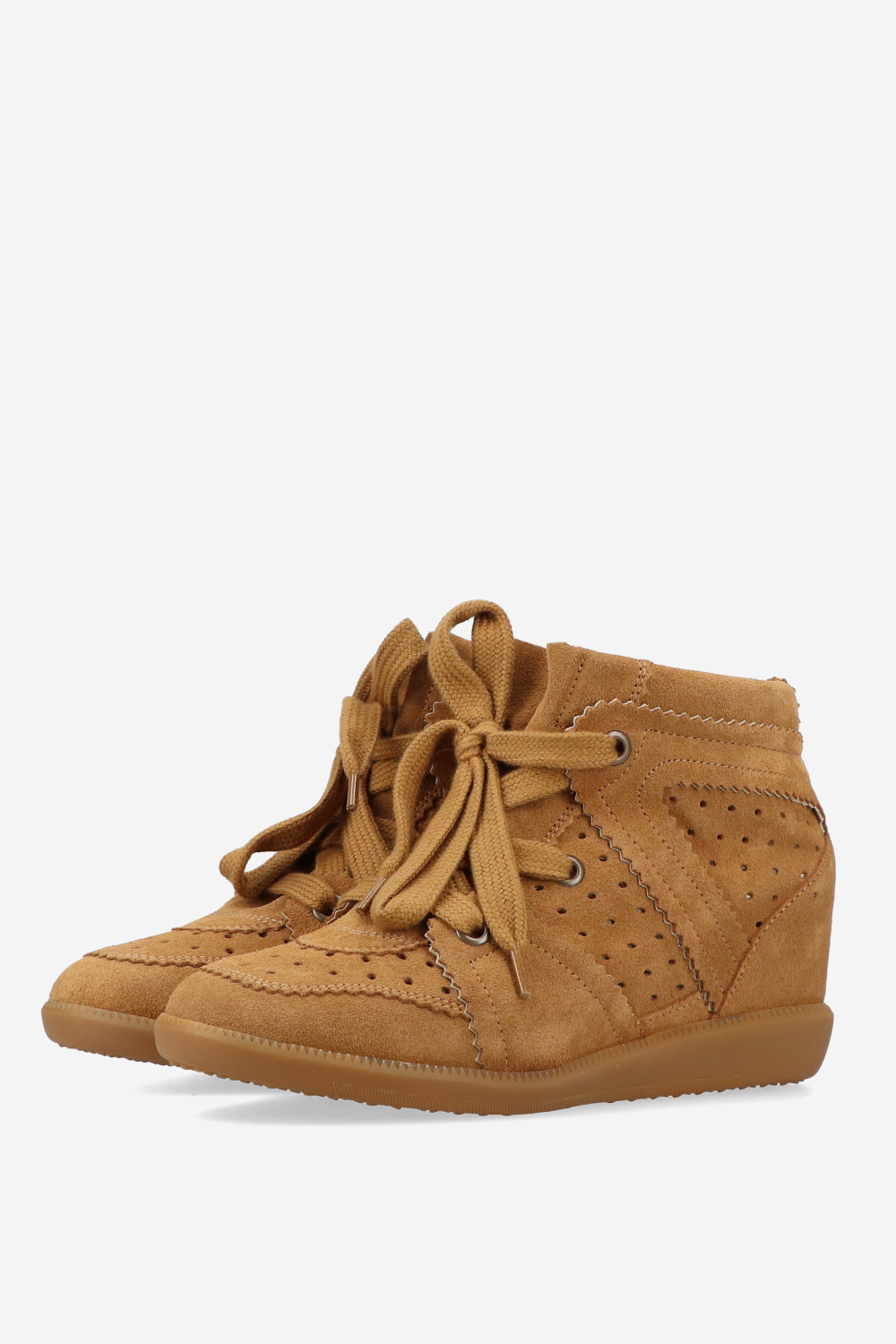 Bobby suede build-in sneakers