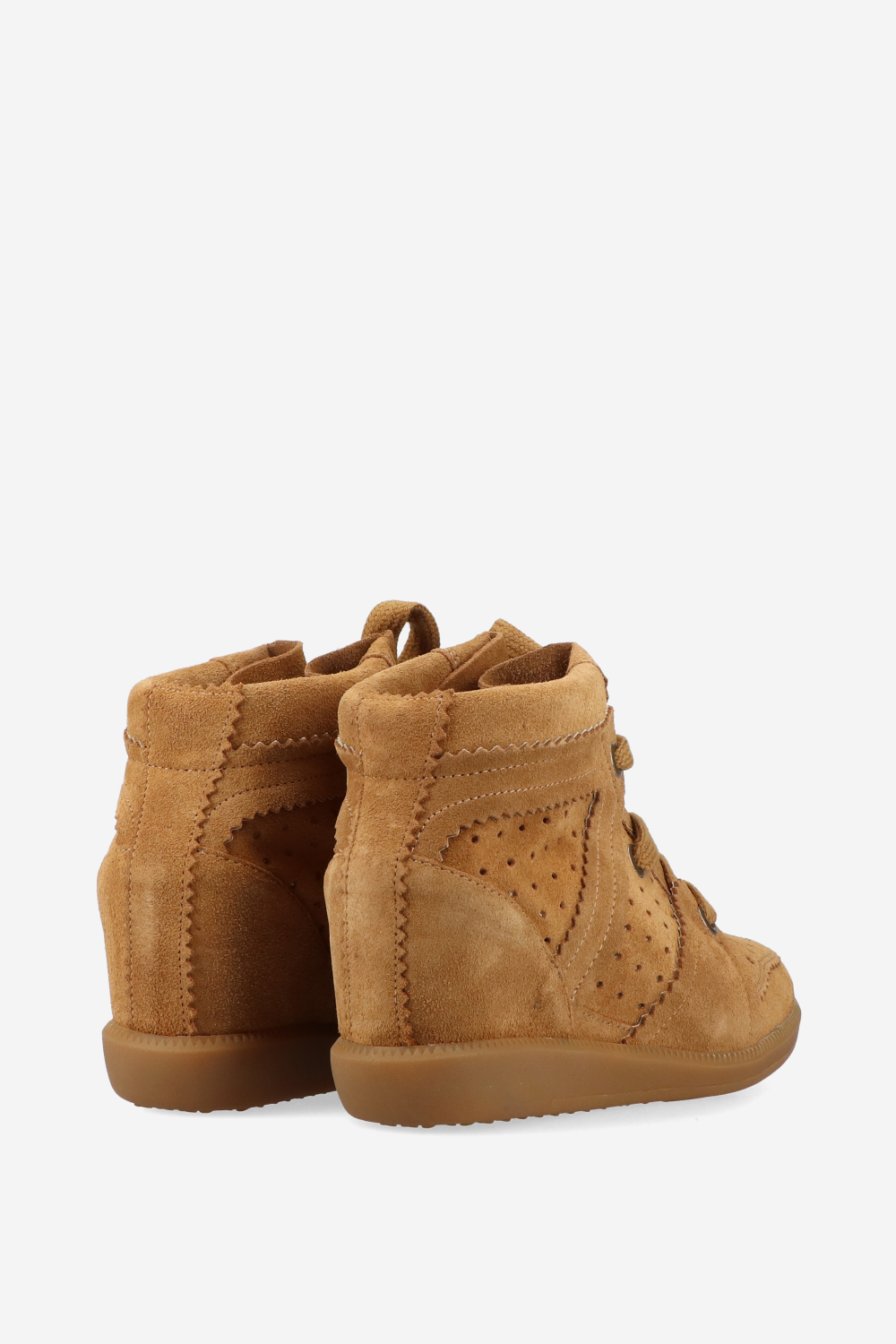 Bobby suede build-in sneakers