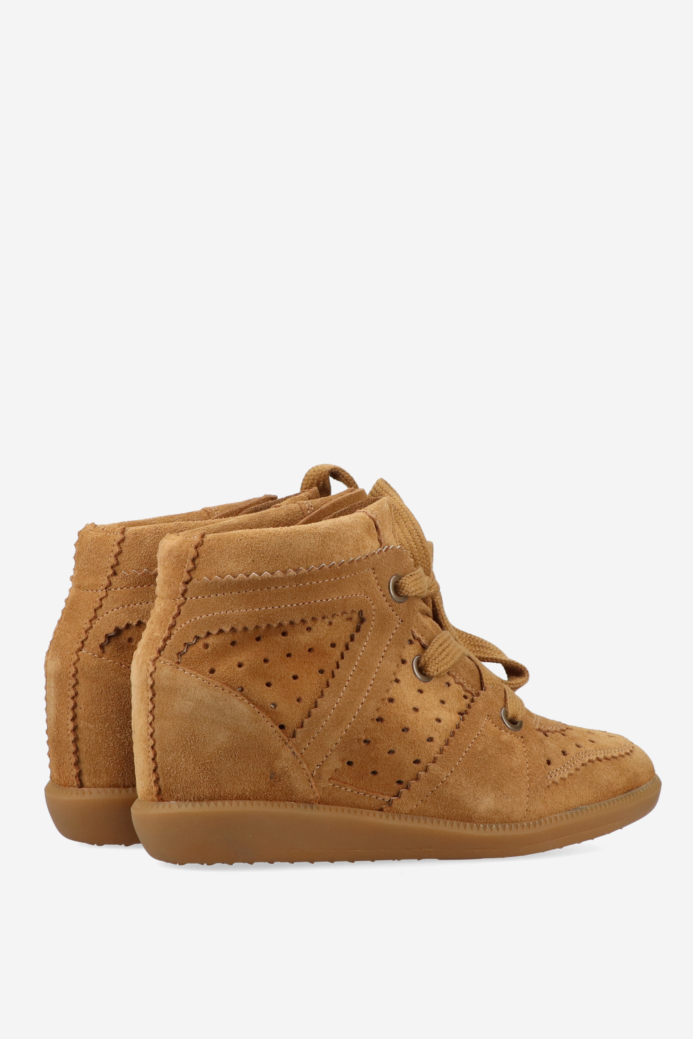 Bobby suede build-in sneakers