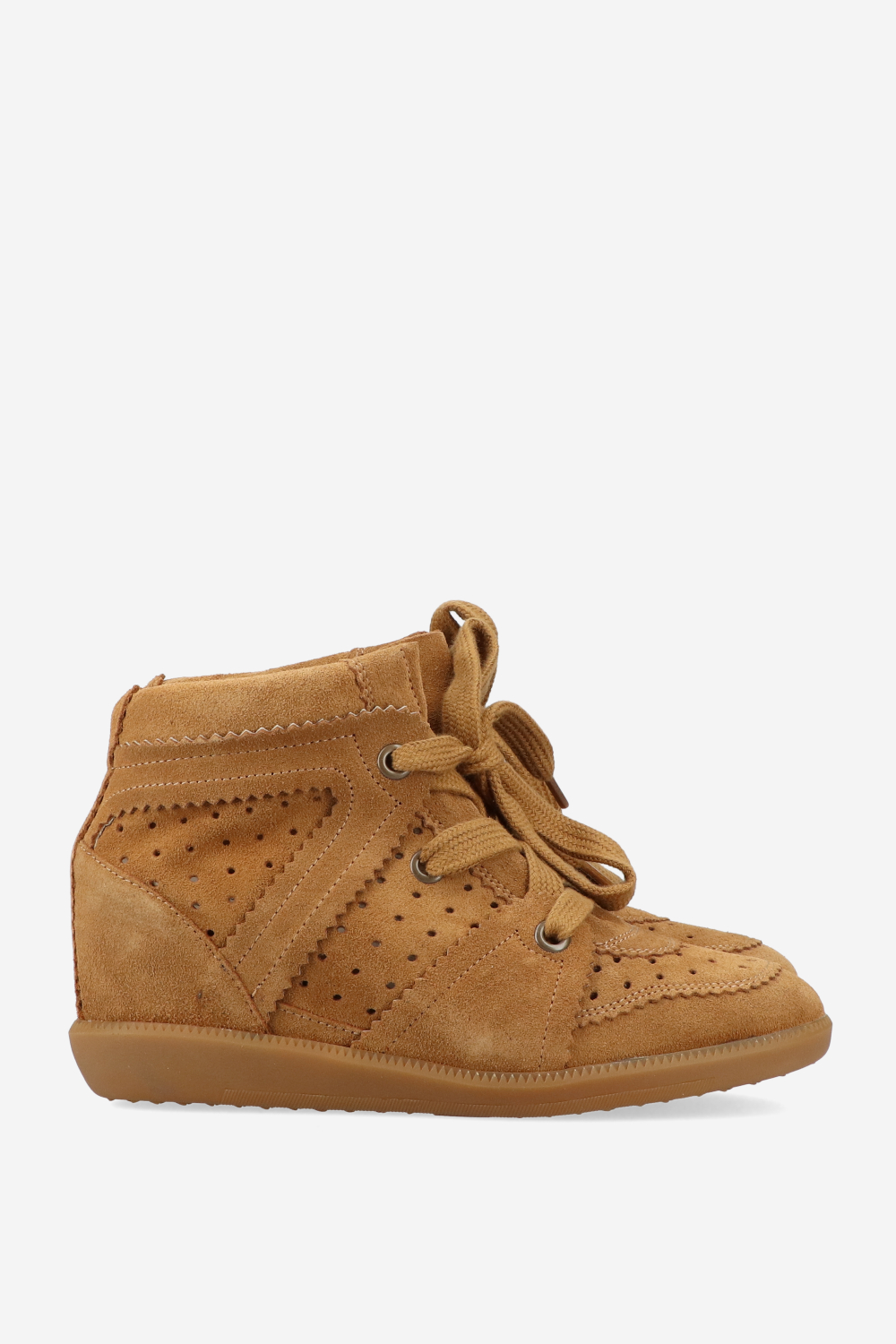 Bobby suede build-in sneakers