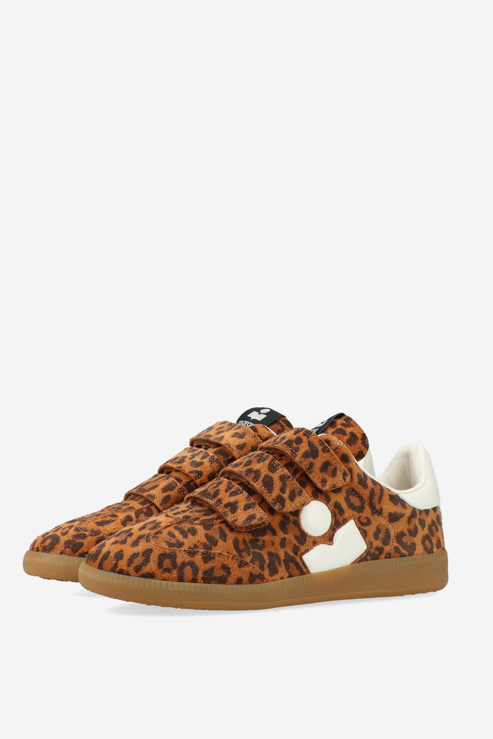 Beth leopard suede sneakers
