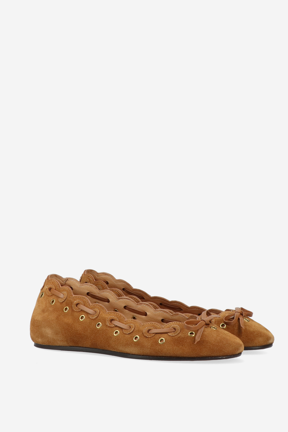 Balfy suede ballerinas