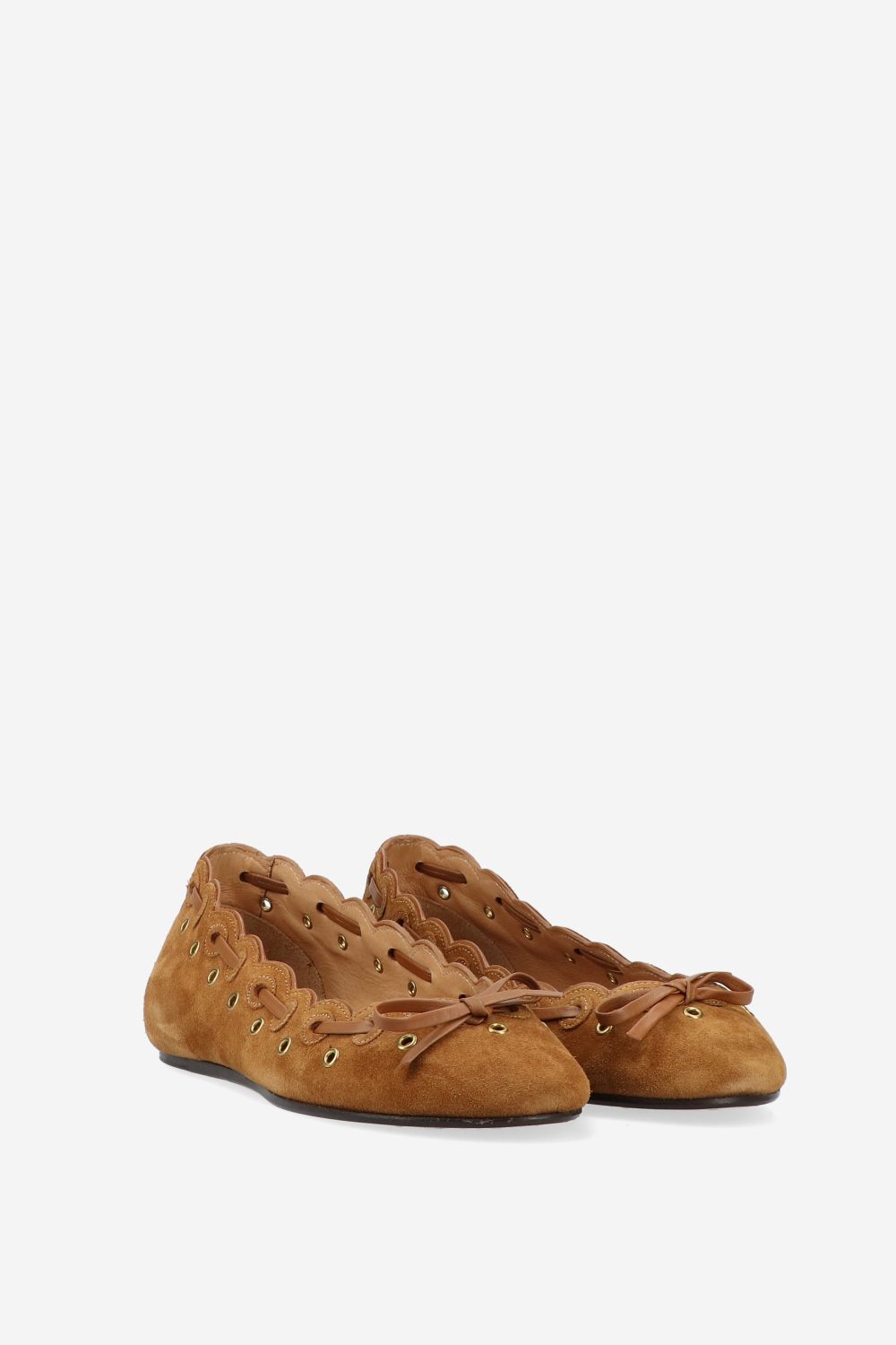 Balfy suede ballerinas