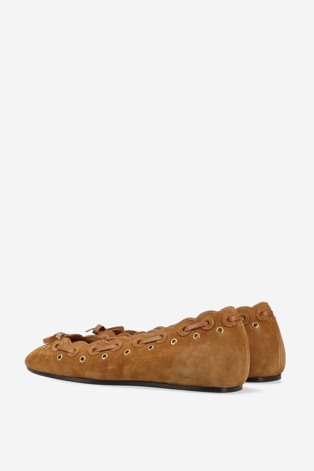 Balfy suede ballerinas