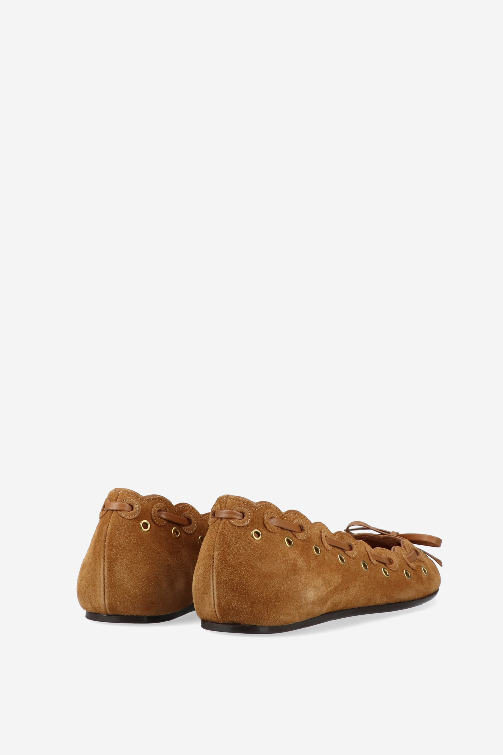Balfy suede ballerinas