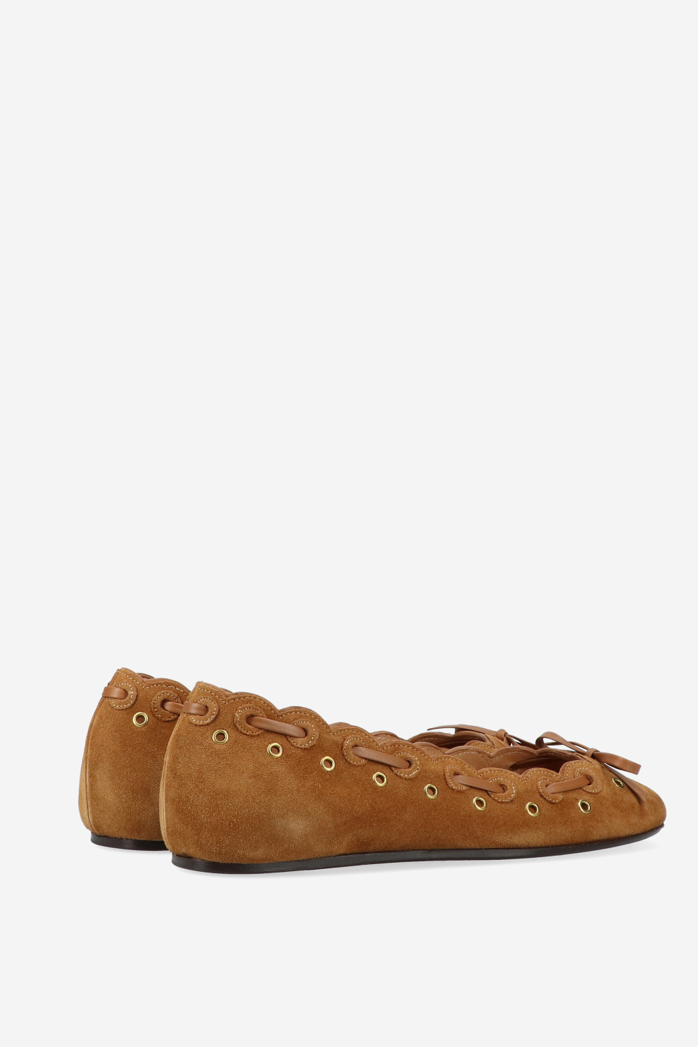 Balfy suede ballerinas