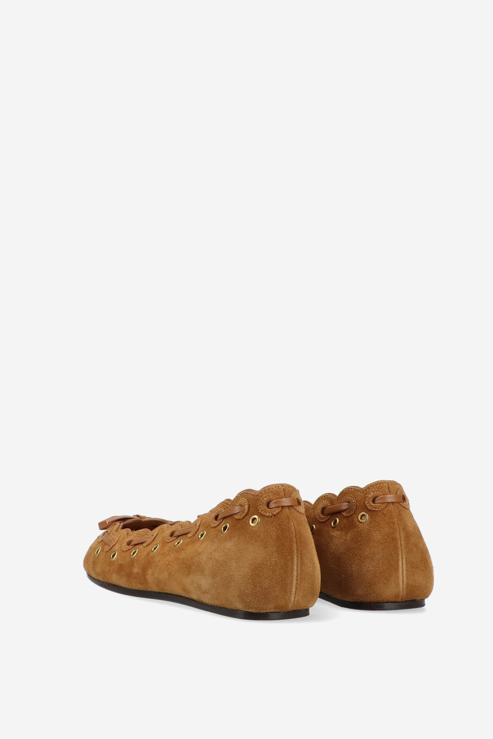 Balfy suede ballerinas