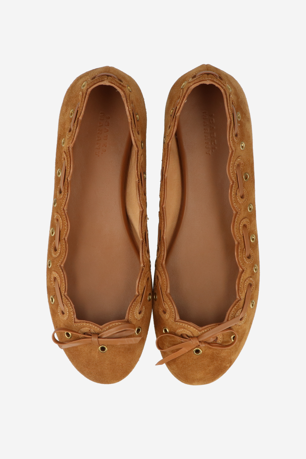 Balfy suede ballerinas