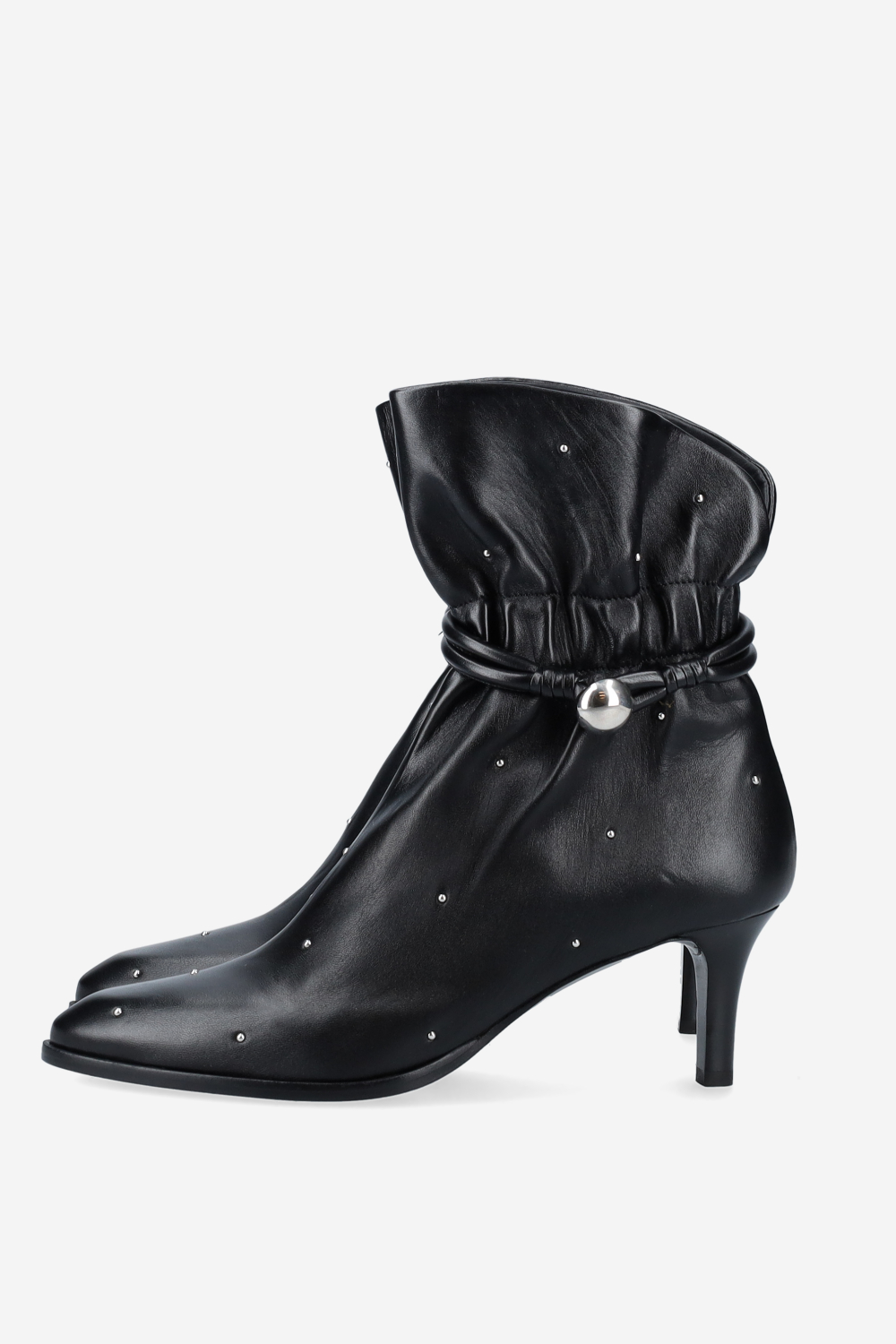 Forla leather studded boots