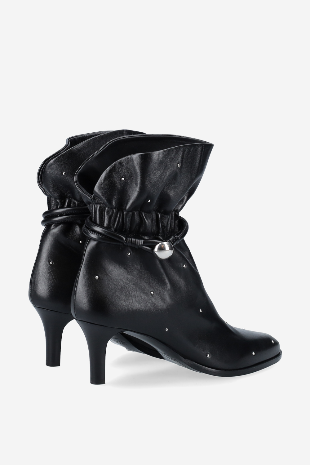 Forla leather studded boots