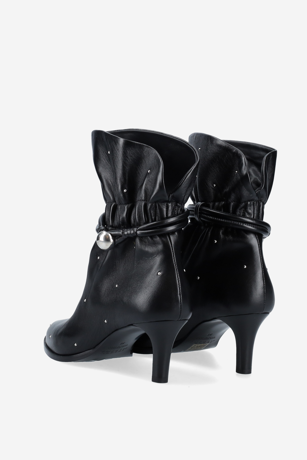Forla leather studded boots