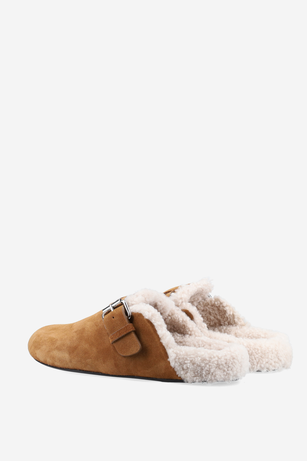 Mirvin suede shearling mules
