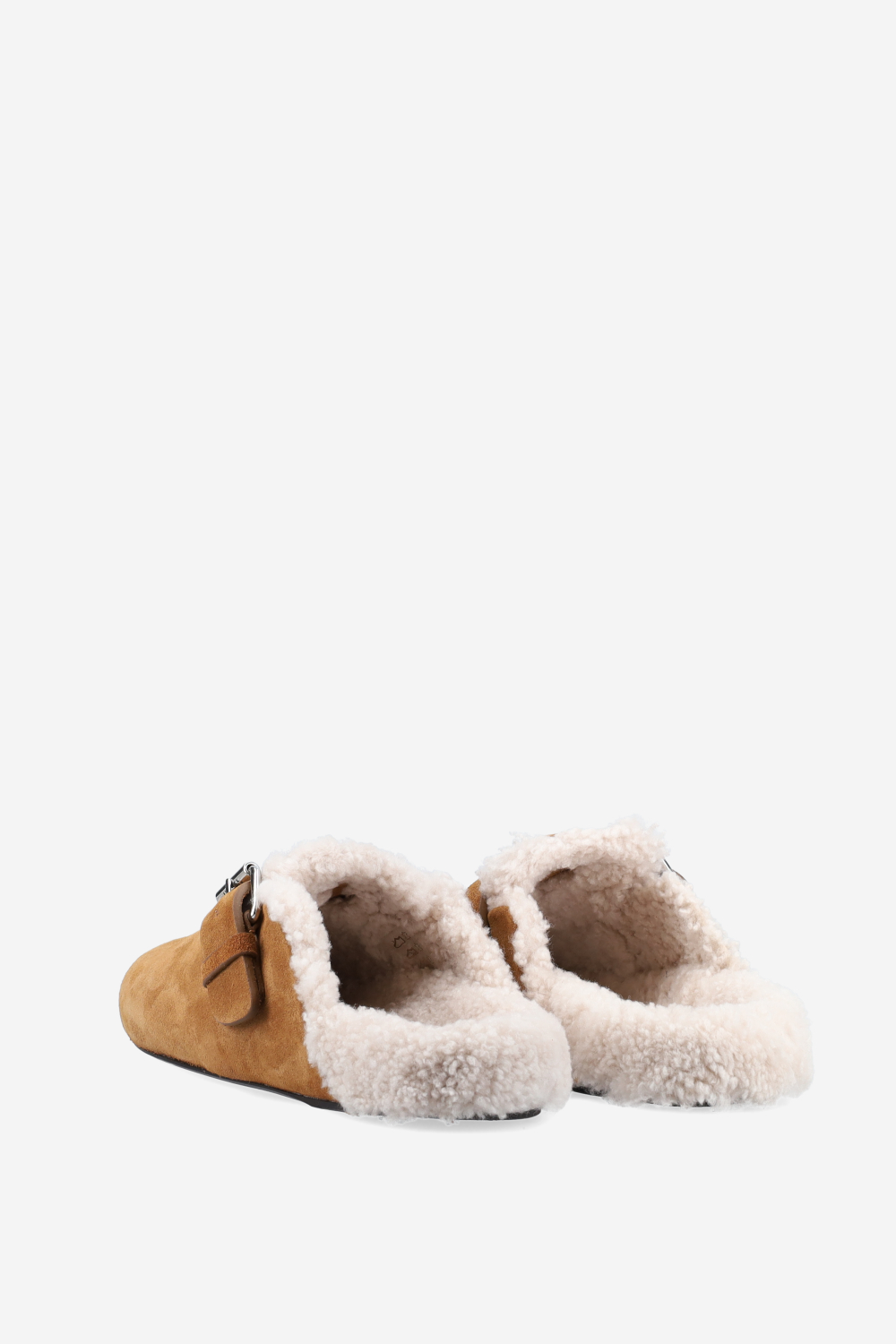 Mirvin suede shearling mules