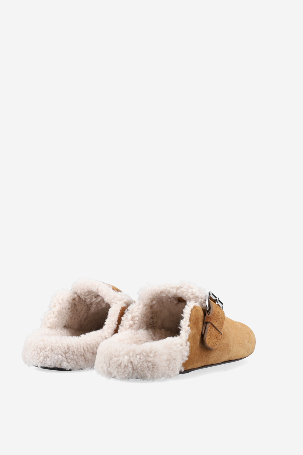 Mirvin suede shearling mules