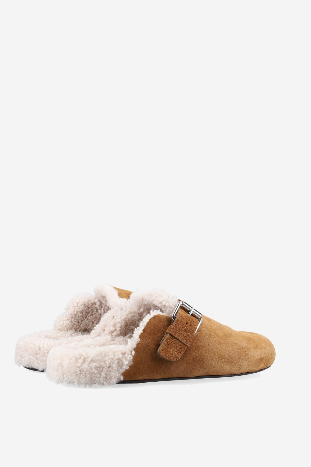 Mirvin suede shearling mules