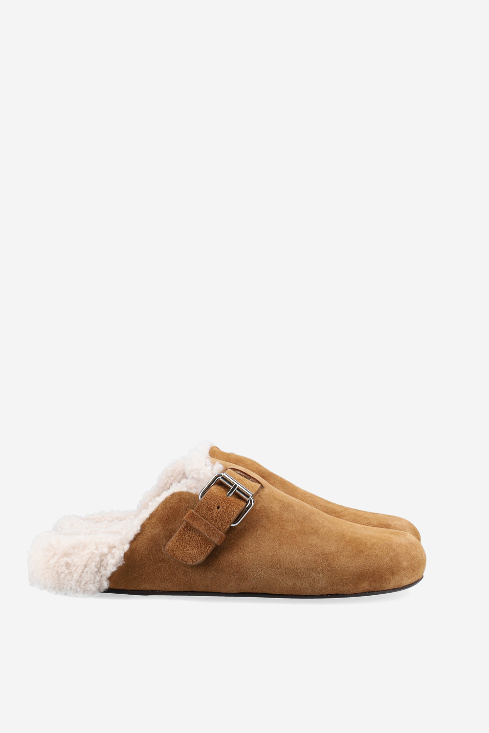 Mirvin suede shearling mules