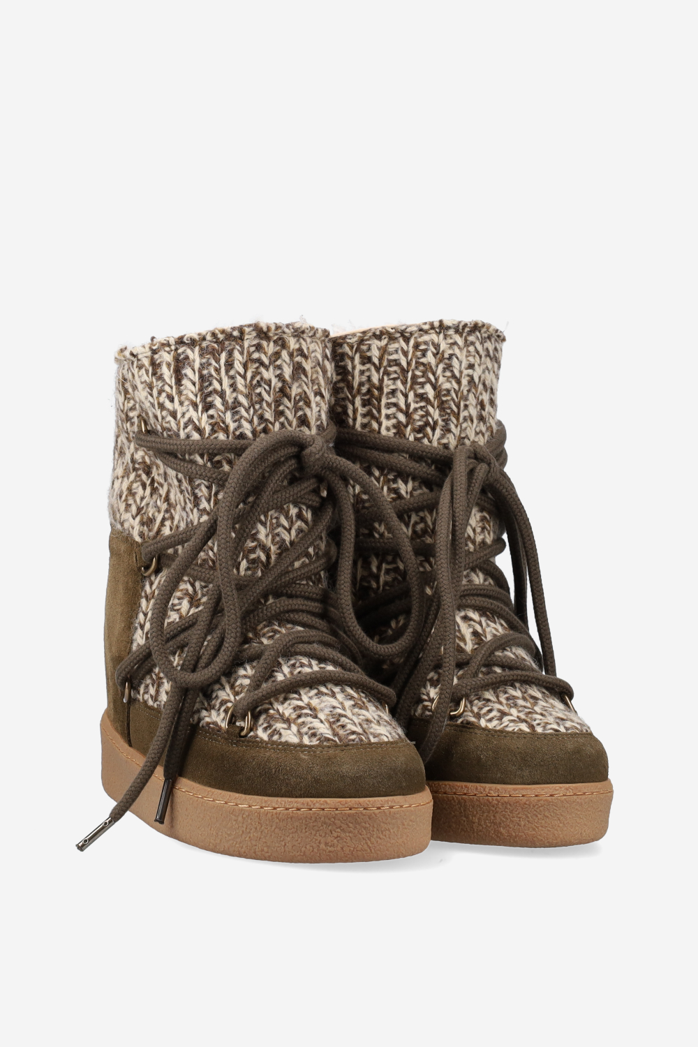 Nowla shearling heeled ankle boots
