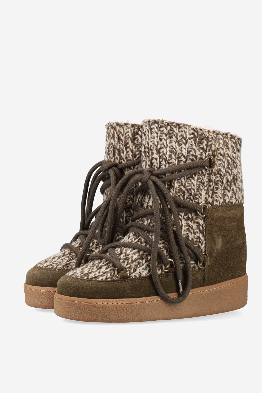 Nowla shearling heeled ankle boots
