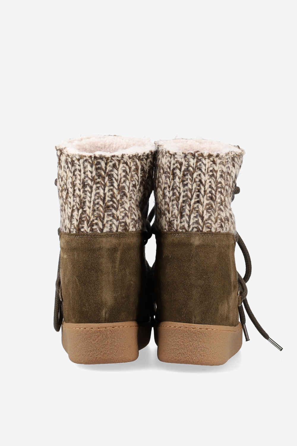 Nowla shearling heeled ankle boots