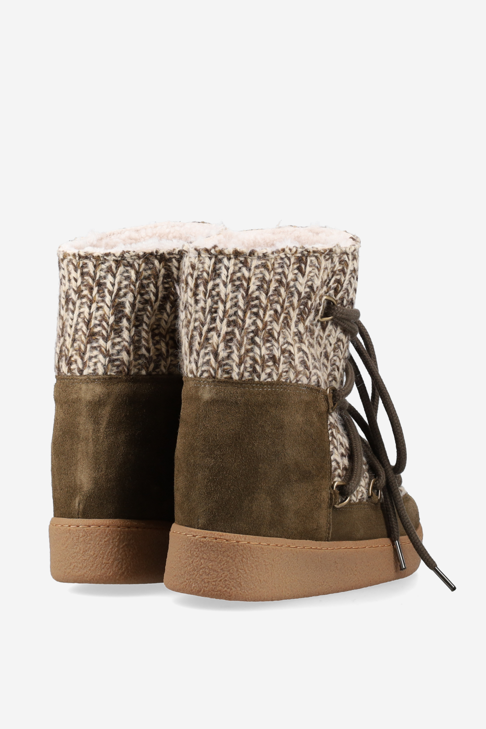 Nowla shearling heeled ankle boots