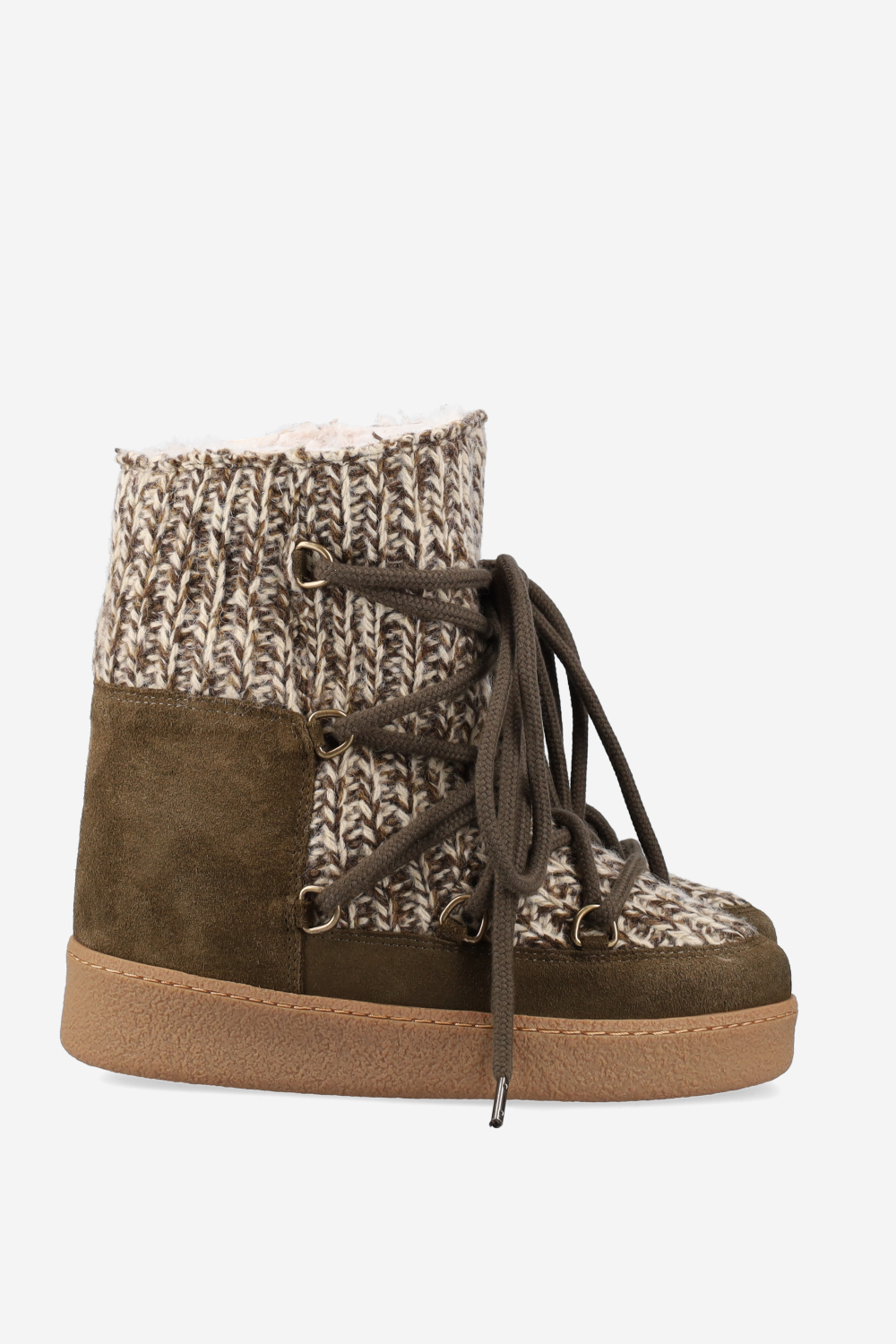 Nowla shearling heeled ankle boots