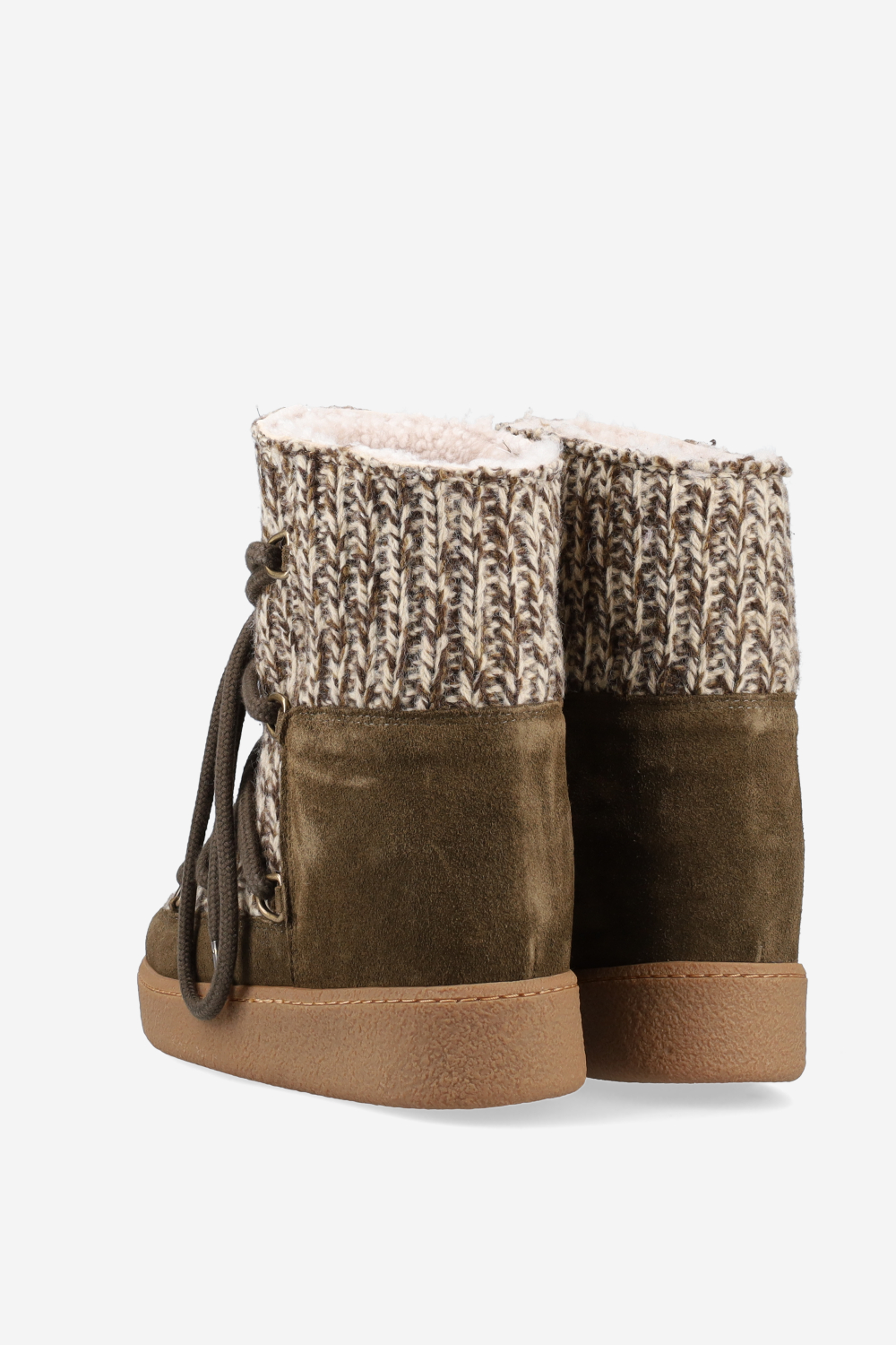 Nowla shearling heeled ankle boots