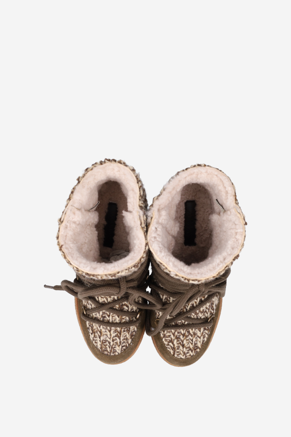 Nowla shearling heeled ankle boots