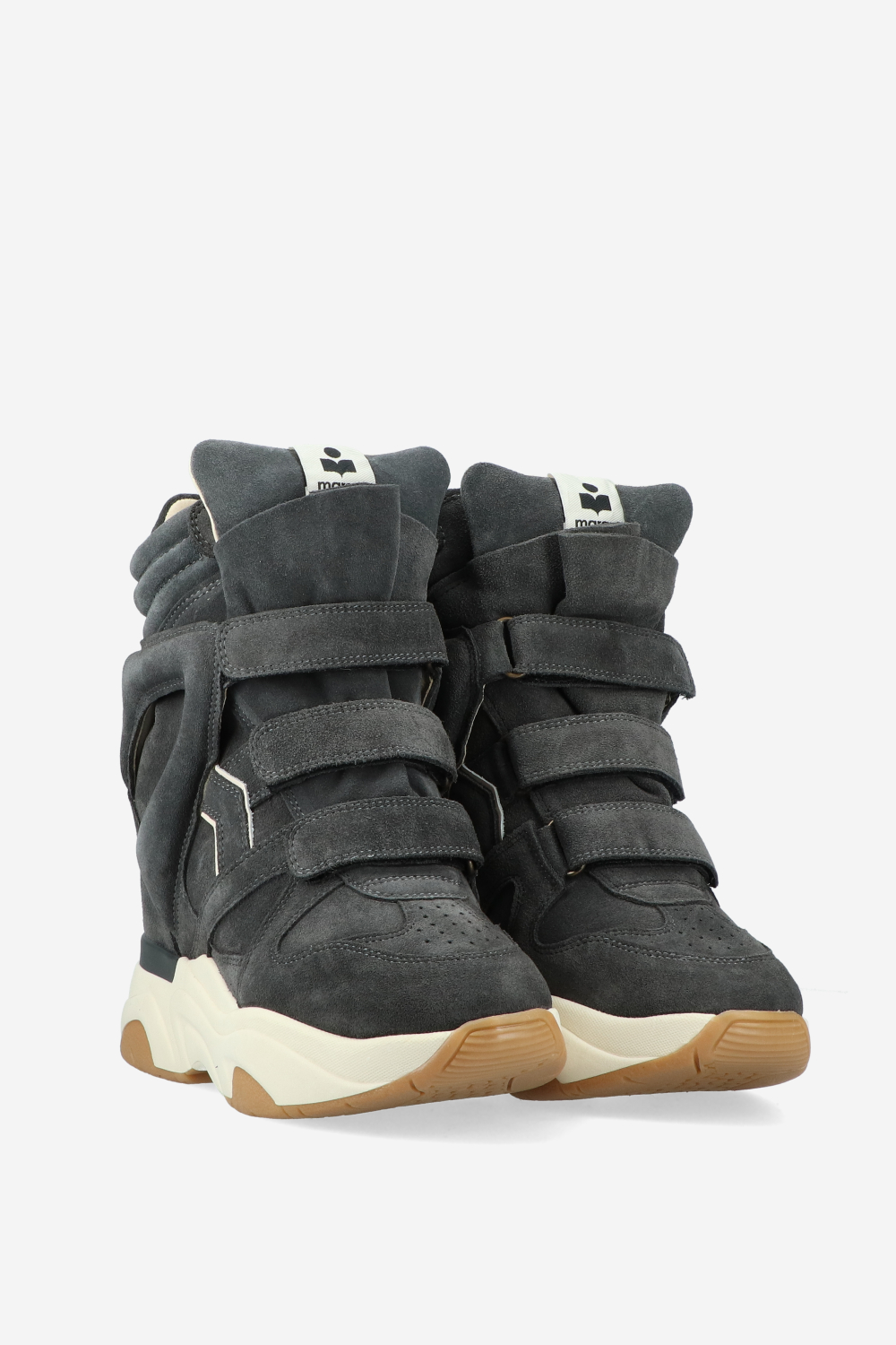 Balskee suede hidden-heel sneakers