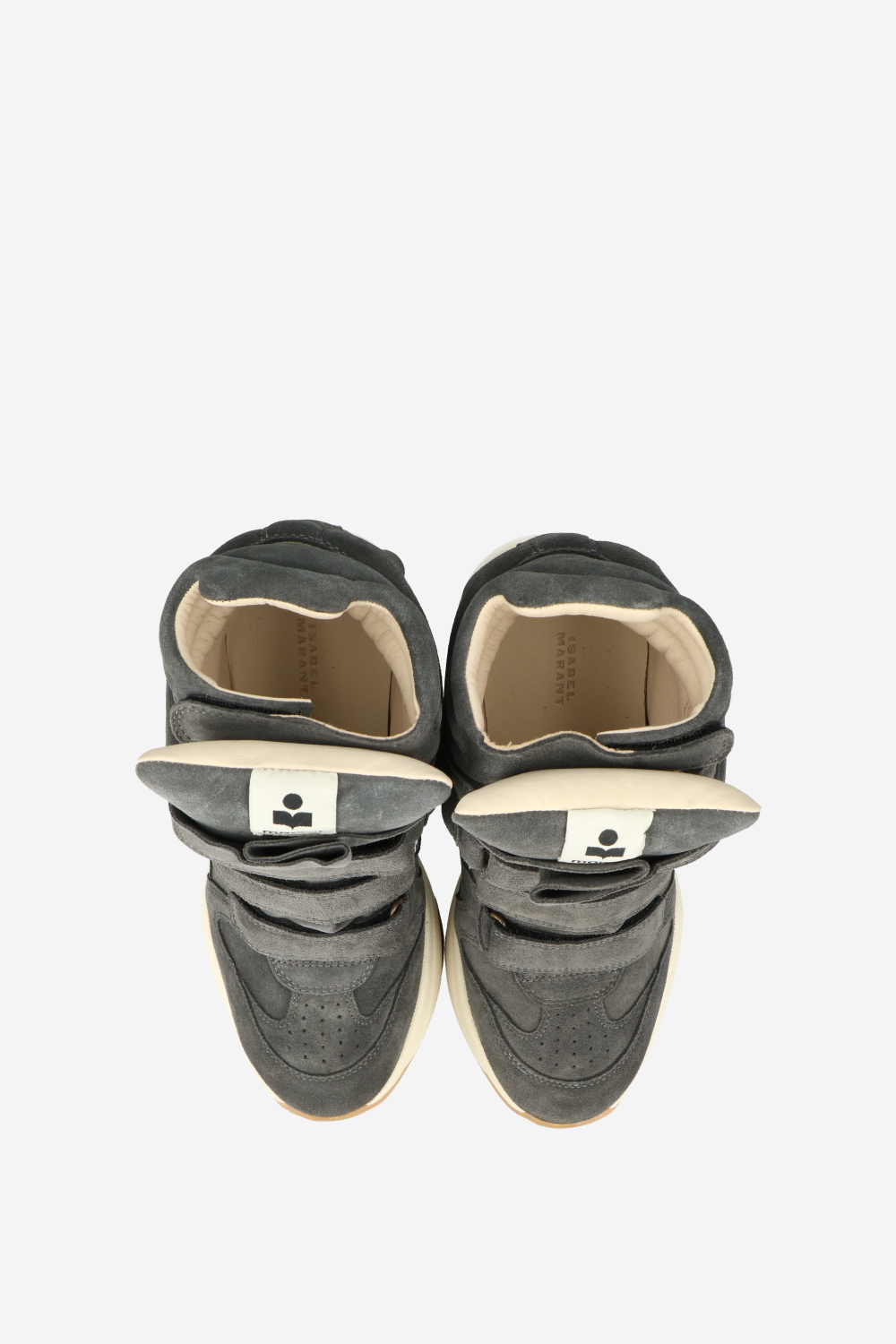 Balskee suede hidden-heel sneakers