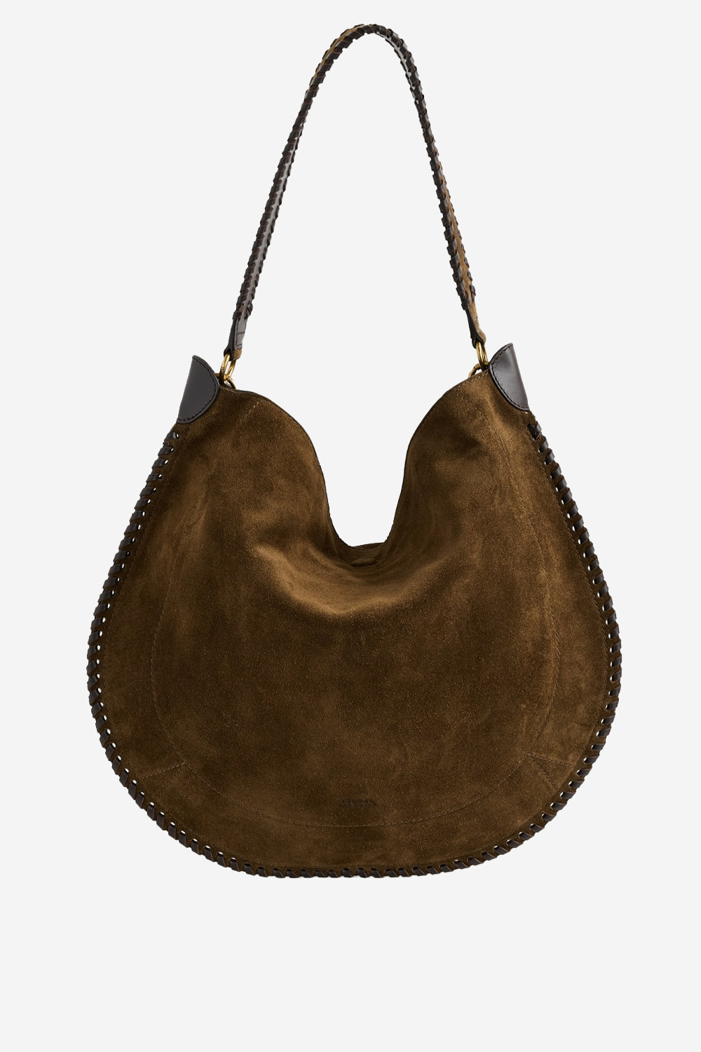 Isabel Marant - Oskan hobo soft suede braided shoulder bag