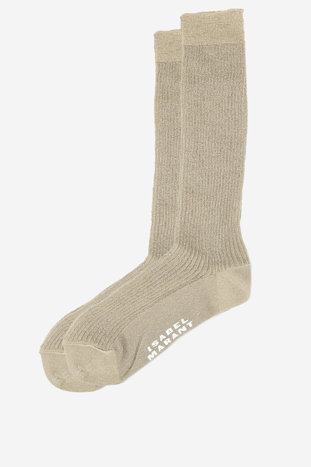 Isabel Marant - Loula high lurex logo socks