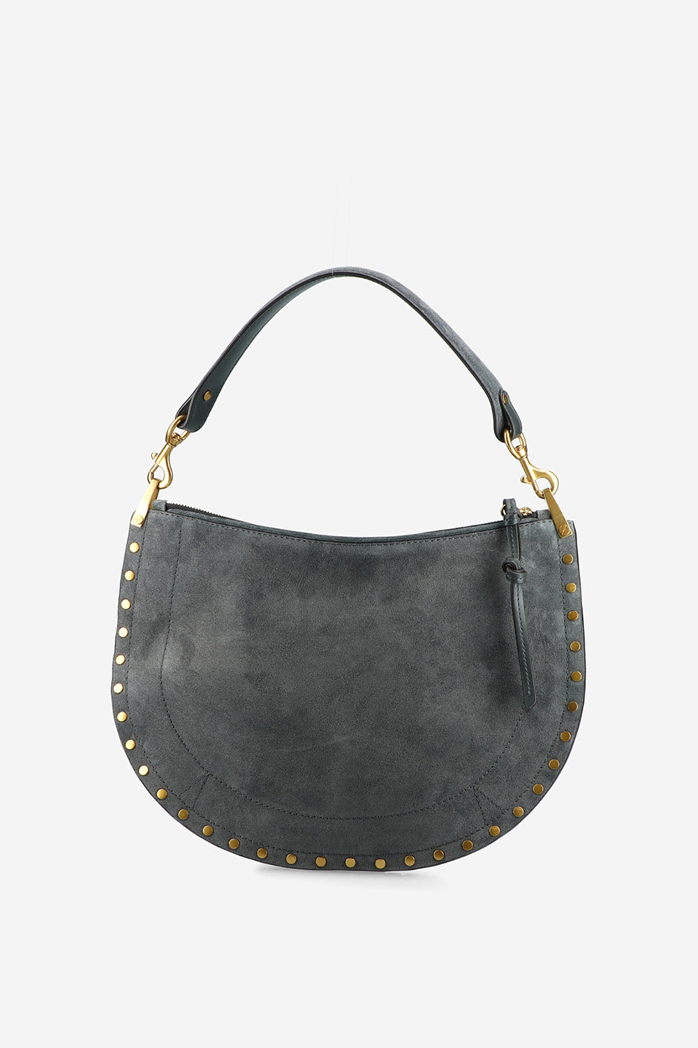 Isabel Marant - Oskan soft zip suede crossbody