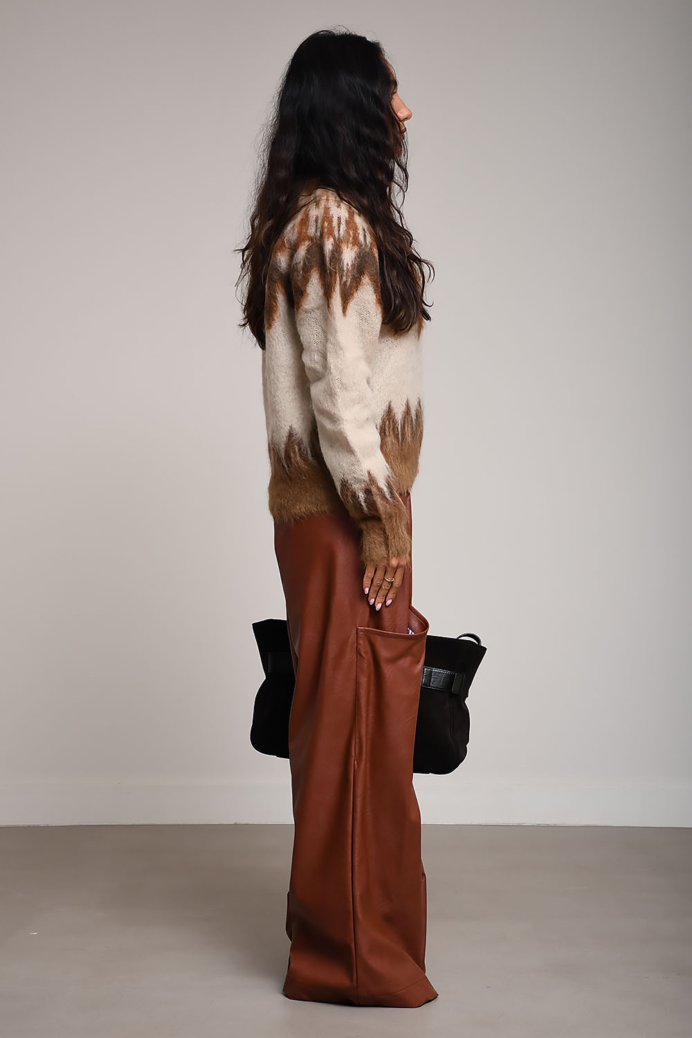 Marant Etoile - Natania mohair pattern sweater