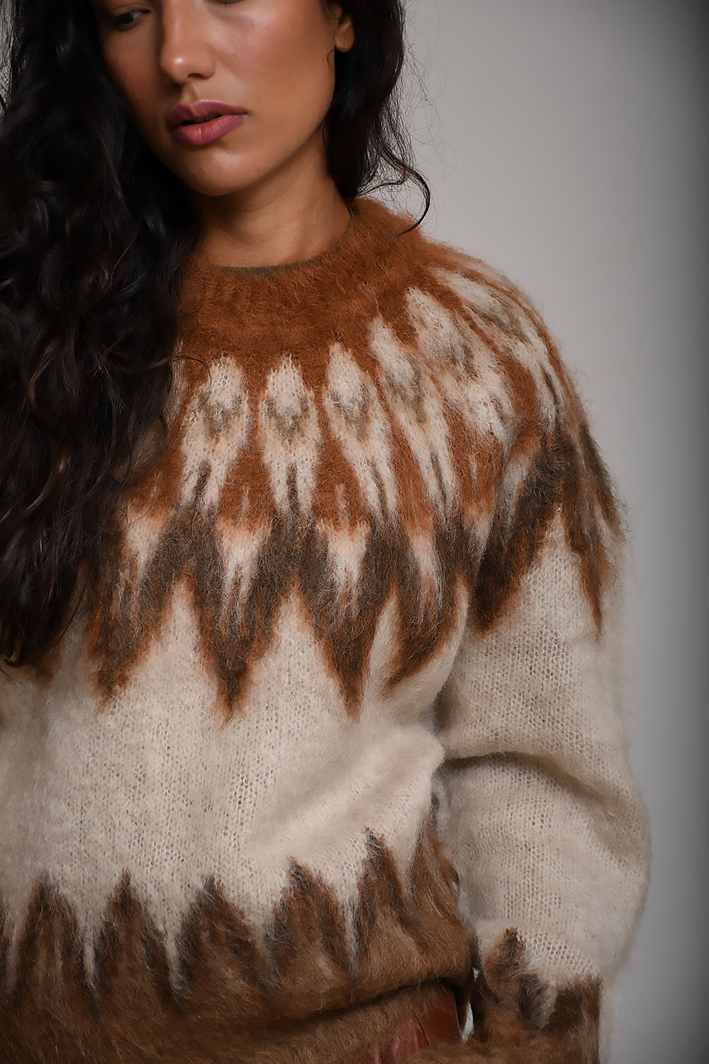 Natania mohair pattern sweater