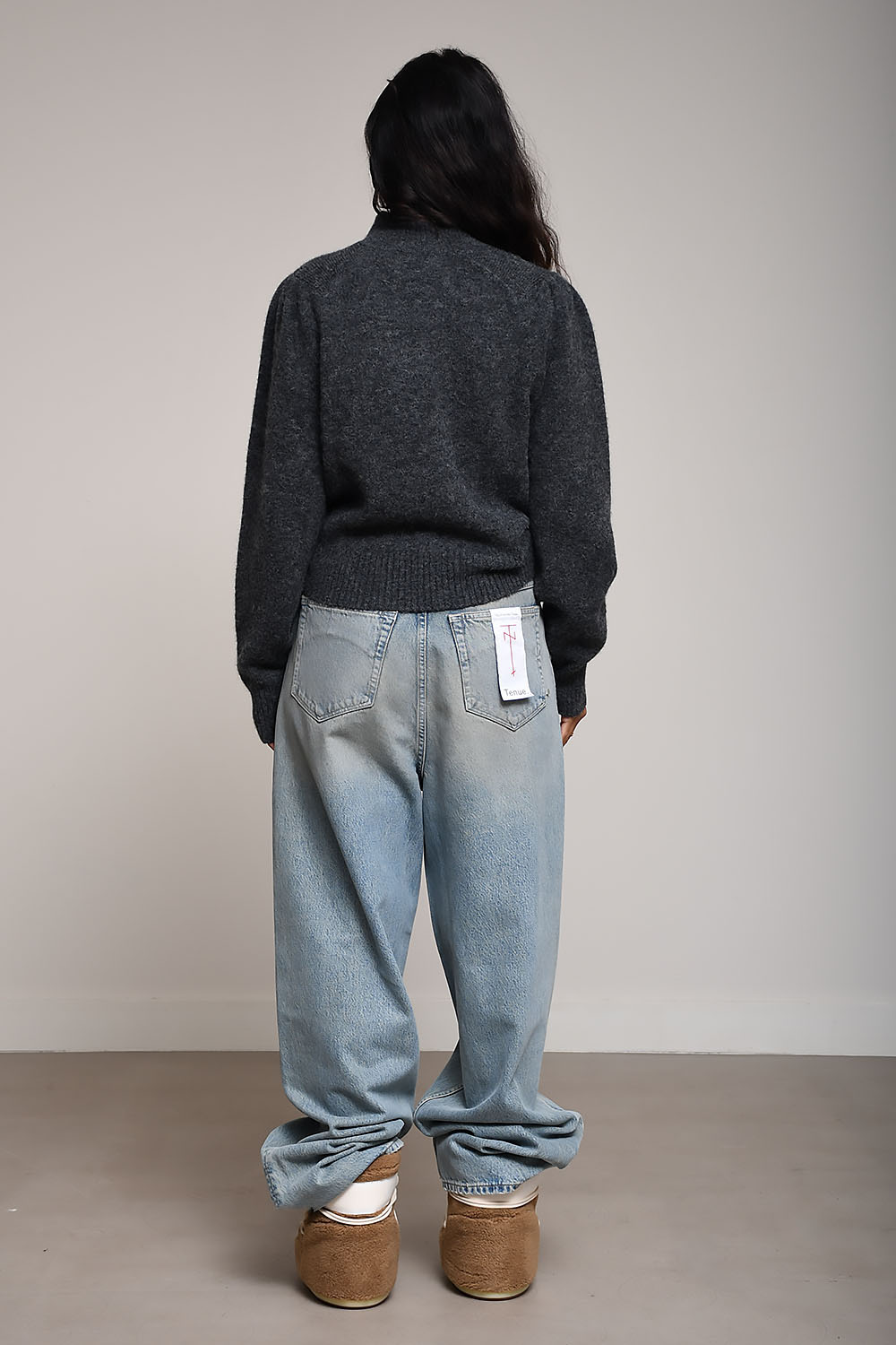 Purdie alpaca blend sweater