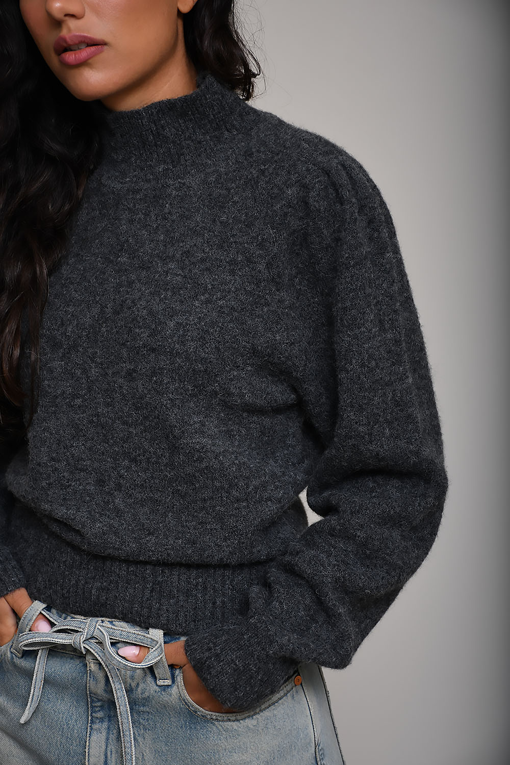 Purdie alpaca blend sweater