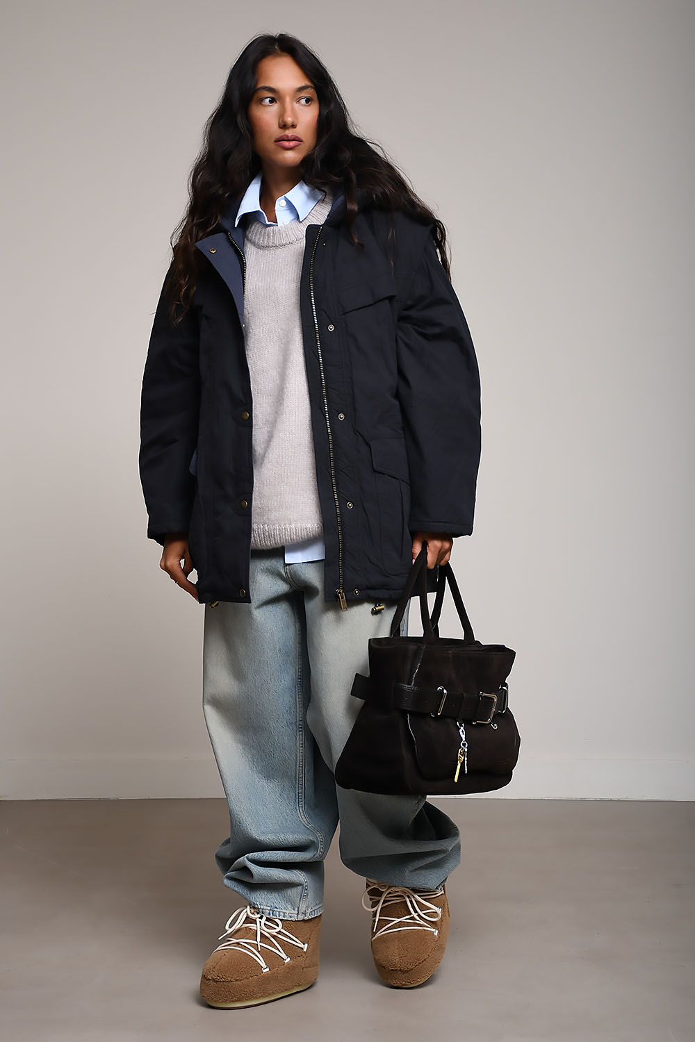 Marant Etoile - Damone two-toned cotton jacket