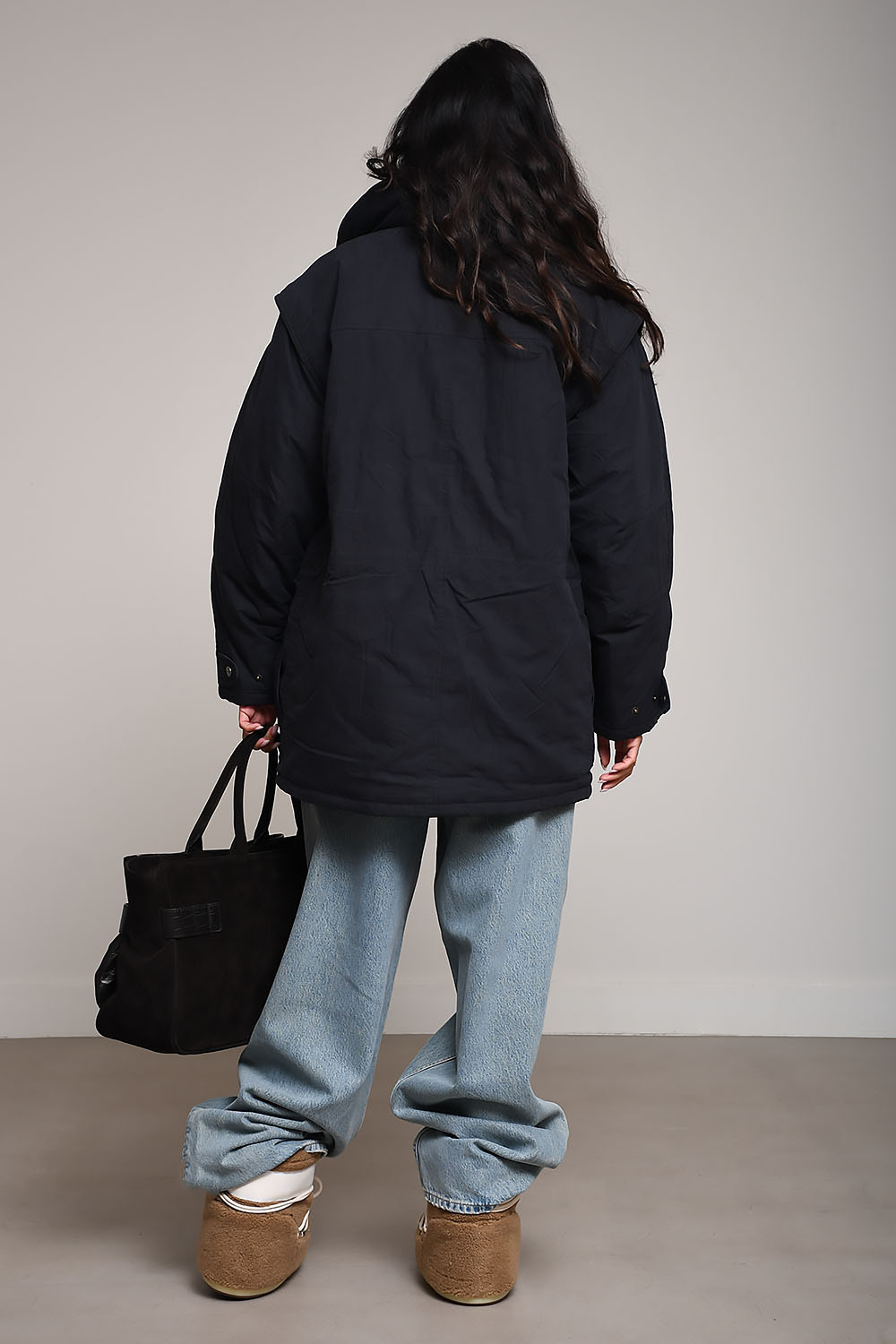 Damone two-toned cotton jacket