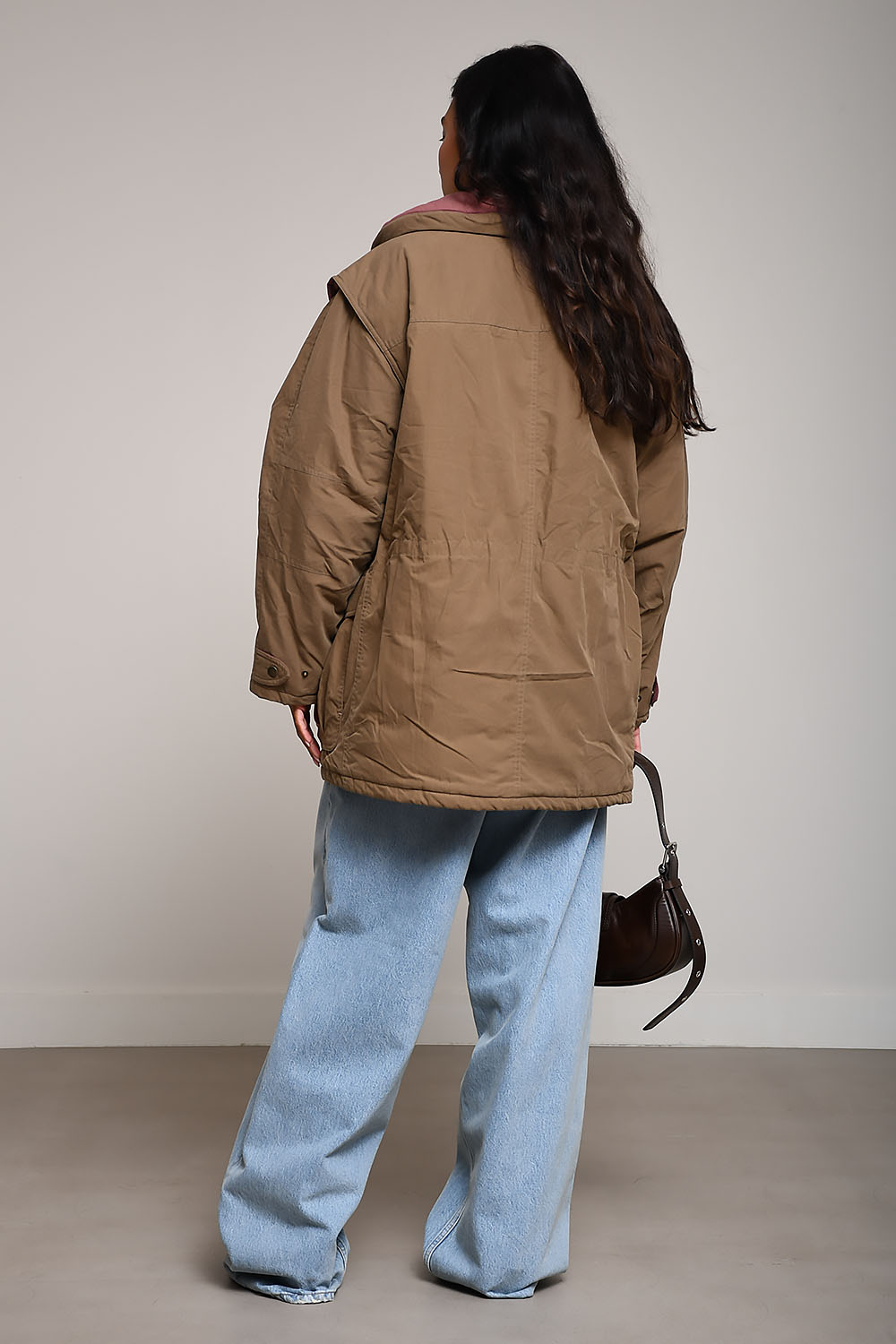 Damone two-toned cotton jacket