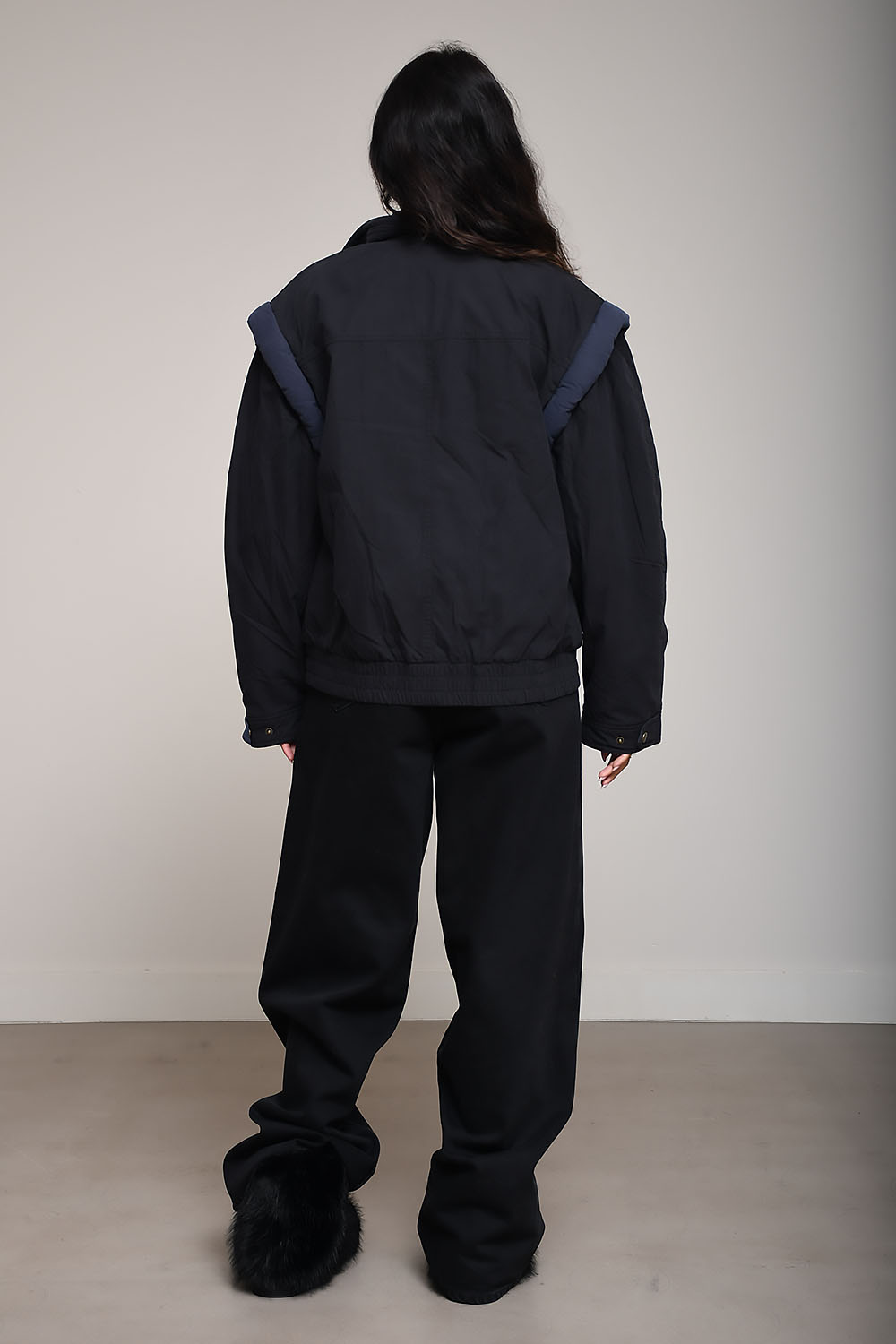 Desha two-toned cotton jacket